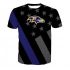 Baltimore Ravens 3D Flag T-shirt