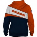 Chicago Bears 3D Hoodie Purple Sweatshirt