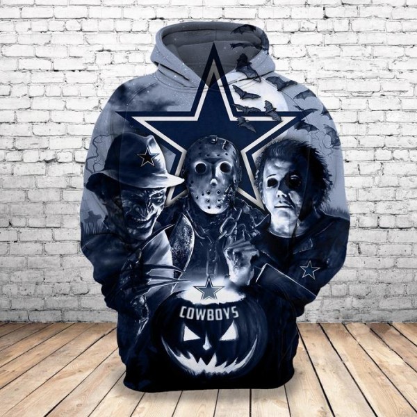 Dallas Cowboys 3D Hoodie Horror