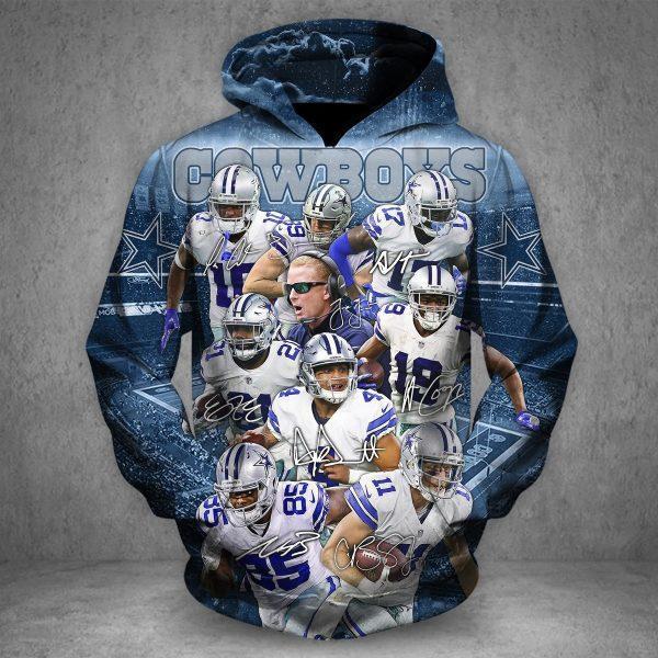 Dallas Cowboys Unisex 3D Hoodie VIP