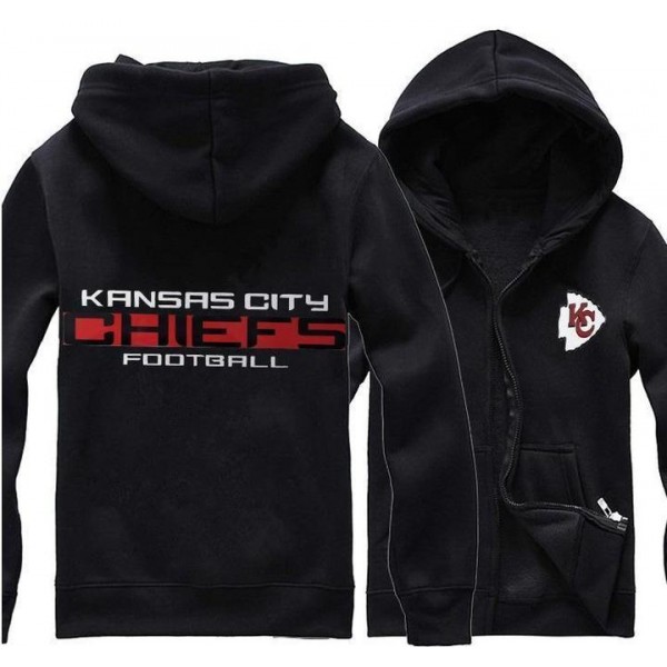 Kansas City Chiefs Unisex Hoodie Black