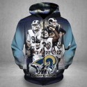 Los Angeles Rams 3D Hoodie Awesome