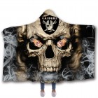 Oakland Raiders Classic 3D Hooded Blanket